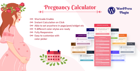 WordPress Pregnancy Calculator Plugin